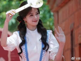 白鹿不愧跑男第一美女 厨娘打扮太美了，出场惊艳全场观众！