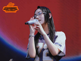 炎明熹长沙草莓音乐节首演新单曲《Colours in the air 原色》