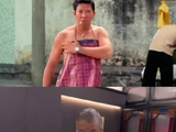 猪肉佬扮演者重现跳舞名场面