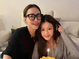 霍汶希晒合照为女儿庆贺生日，容祖儿也出镜合影，女儿长相好甜美