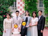 何猷君奚梦瑶法国大婚晚宴,一双儿女礼服现身,谷爱凌王嘉尔到场祝贺