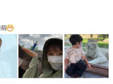 谢楠带俩儿子动物园游玩,8岁吴所谓身高猛窜,颜值超像爸爸吴京
