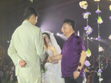 金龟子女儿办婚礼，两人三年前领证已育有一子，董浩叔叔到场并与金龟子同框献唱