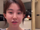 冯提莫素颜直播展示真实身高