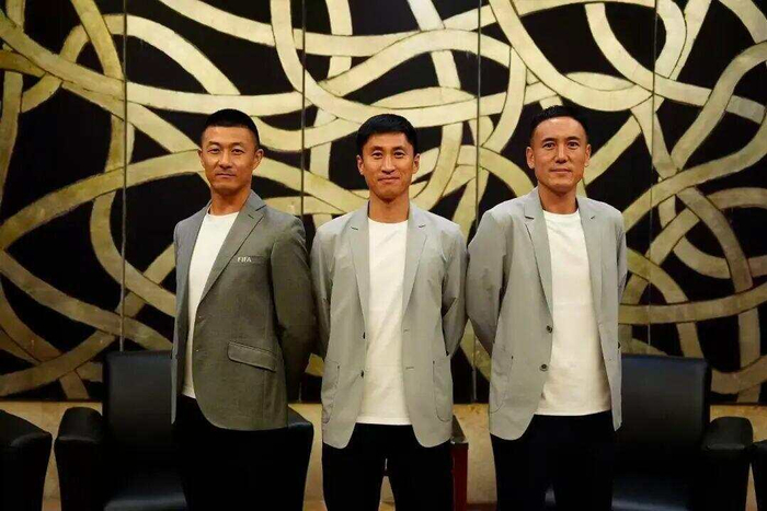 从左至右依次为傅明、马宁、周飞