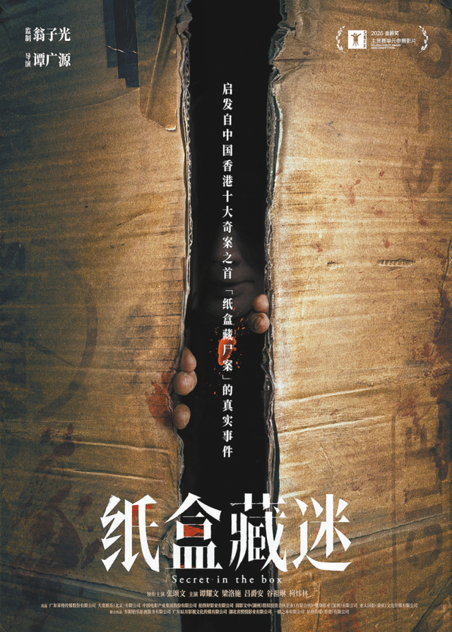《纸盒藏迷》海报