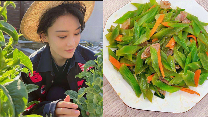  这种转变绝非刻意的人设崩塌，而是一种从内到外的放松与真实。去年，她在vlog中首次曝光素颜状态：没有滤镜的皮肤透着健康光泽，眼角的细纹坦诚可见，却比浓妆时多了几分亲近感和温暖感。要知道，这位曾花5万元请化妆师为自己化一次妆的女明星，如今会蹲在菜地里啃刚摘的黄瓜，也会因为种的芦笋长势喜人而开心地发九宫格炫耀。有人酸她嫁入豪门才敢这么任性，可熟悉她的粉丝都知道，她住的不过是普通的家属院，菜园更是自己一锹一镐开垦出来的。相比那些在综艺里假装接地气的明星，张馨予的难得之处在于——她真的把日子过成了自己想要的样子，而不是演给别人看的剧本。 如今的张馨予，或许少了红毯上的凌厉，却多了烟火气里的从容。她会在微博分享自己画的油画，会晒出与丈夫何捷的日常合照，也会因菜地里收成不佳而懊恼。这种从云端落地的反差，恰恰打了那些鼓吹女性必须活成精致标本的人的脸。毕竟，真正的清醒，不是活成别人期待的样子，而是有勇气选择自己想要的生活——无论是25斤的礼服，还是沾着泥土的菜篮子，只要是自己选的，就值得被尊重。