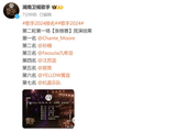 刚刚，《歌手2024》第四期排名公布！香缇莫第一，孙楠第二