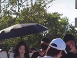 虞书欣今天线下活动路透，女神你好美
