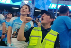 大连博友发中超停摆前观赛视频，称此前未敢公开