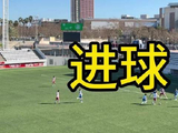 中国小将张与田西甲首秀破门