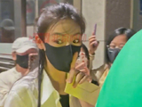 陈丽君比嘘大家默契保持安静