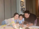 董璇和高云翔离婚后如何共同为女儿小酒窝庆祝十岁生日？
