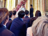 见证爱情💑 奚梦瑶在婚礼现场哽咽宣读誓词