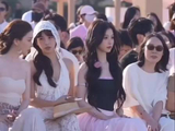虞书欣与网红同框看秀，清冷优雅引关注
