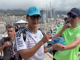 梅赛德斯更新一则快拍👇🏻 Welcome to Race Day in Monaco 🇲🇨 🇲🇨 🩵