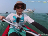 李晨不愧是初代跑男大黑牛！ 海上单人皮划艇落后50米还能追上，宋亚轩惊呆了