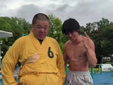 林子聪暴雨中魔鬼训练一天瘦5斤，网友质疑减重为水分