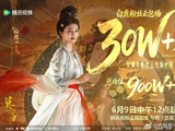 王鹤棣这次为白鹿新剧《莫离》包场了多少张票？