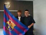 中国签约巴萨第一人,董路足球小将李昊炎看齐林良铭徐新
