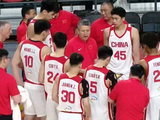 中国男篮热身赛半场39-46塞尔维亚FMP队