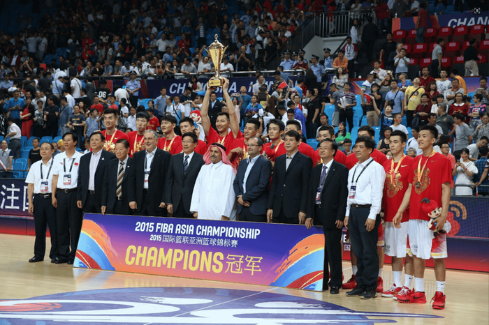 2015年，中国男篮曾在长沙登顶亚洲。图片来源：体坛传媒