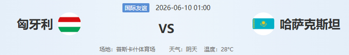 匈牙利vs哈萨克斯坦