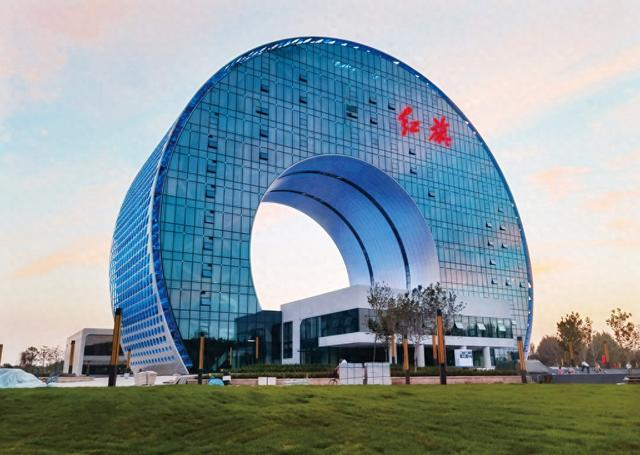 长春一汽红旗大楼。 长春市委网信办 供图