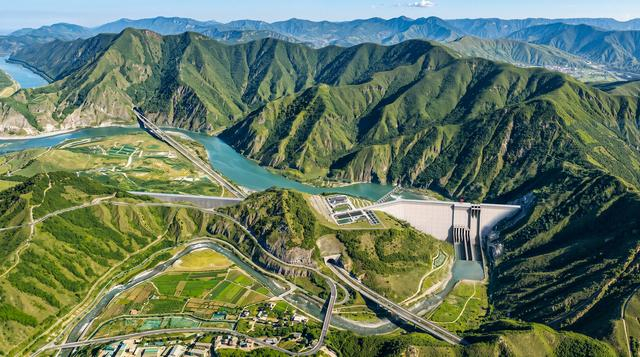 永定河官厅山峡洪水控制工程效果图