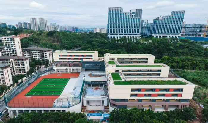 巴蜀嘉和学校实景图