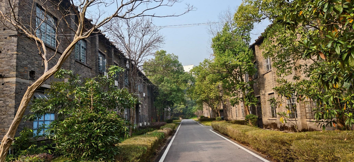 涪陵区原国营川东造船厂传统风貌区。重庆市规划和自然资源局供图