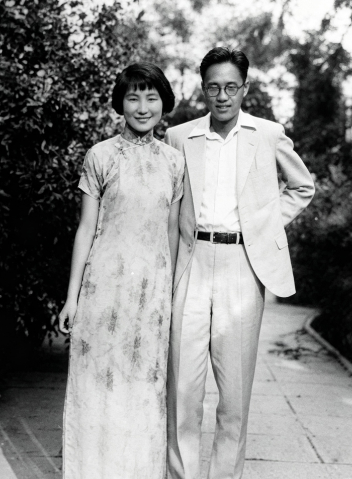 黄佐临、丹尼夫妇