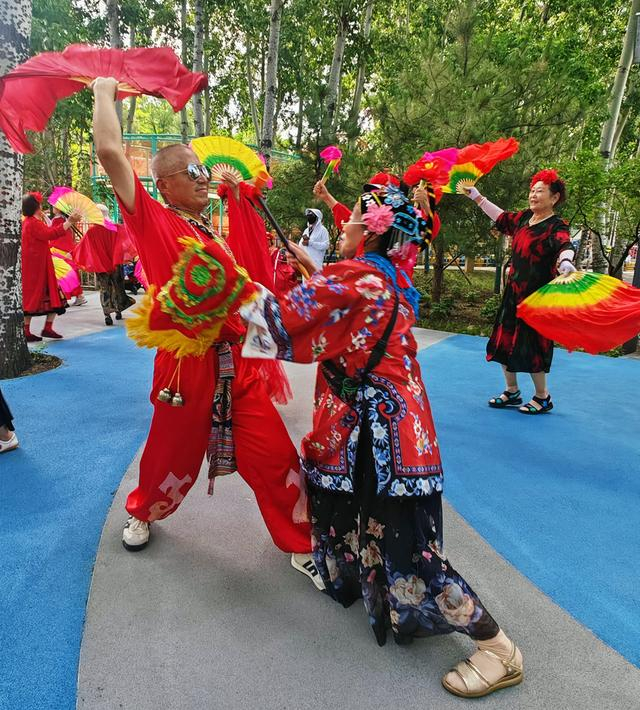 6月14日，拍摄于北京市朝阳区兴隆公园。（作者摄）