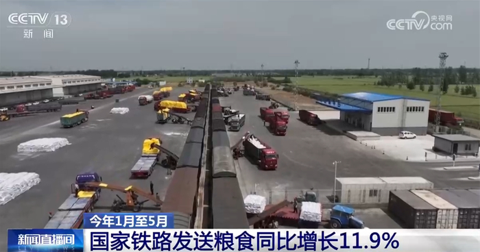从今年1至5月国家铁路物流数据透视中国经济活力 提质增效驶上“快车道”