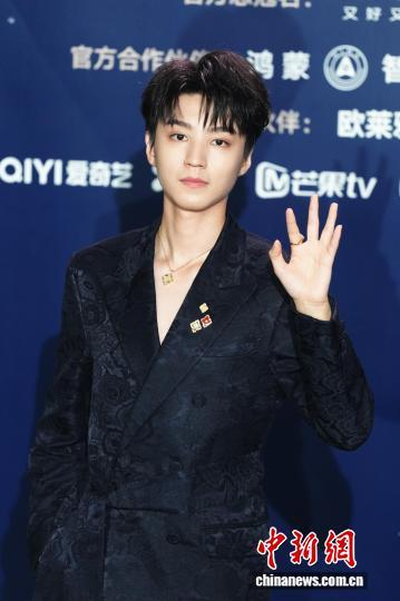6月14日，2026微博电影之夜红毯盛典在上海举行。图为王俊凯亮相红毯。中新社记者 张亨伟 摄