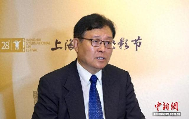 6月15日，国际电影制片人协会副主席焦宏奋在上海接受中新社记者专访。 中新社记者 康玉湛 摄