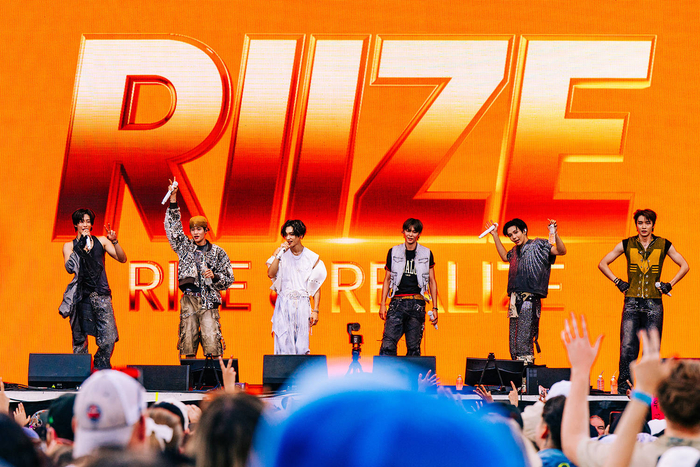 ▲“RIIZE的事业曲线＝上升通道”持续在榜单上画出上扬曲线的2025年