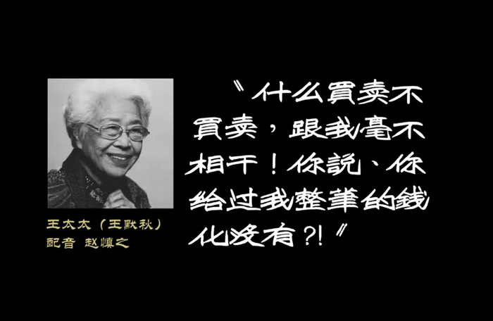 赵慎之配音王太太