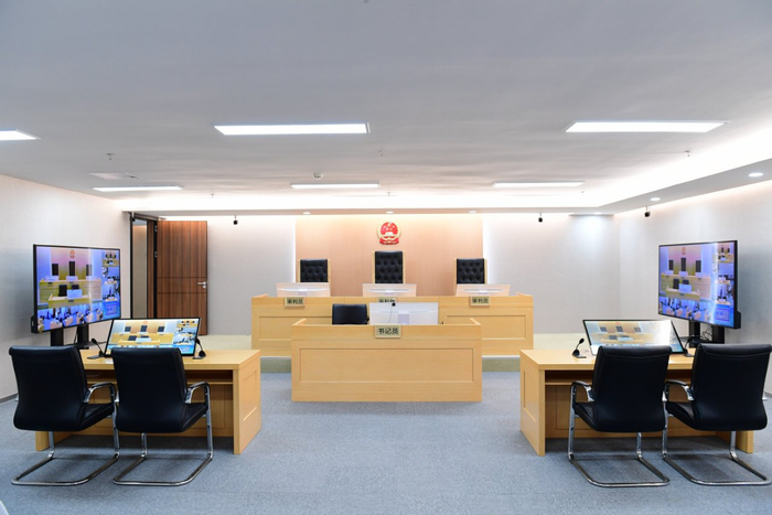 2019年1月，深圳破产法庭正式揭牌成立，成为全国第一家破产专门审判机构。受访者供图