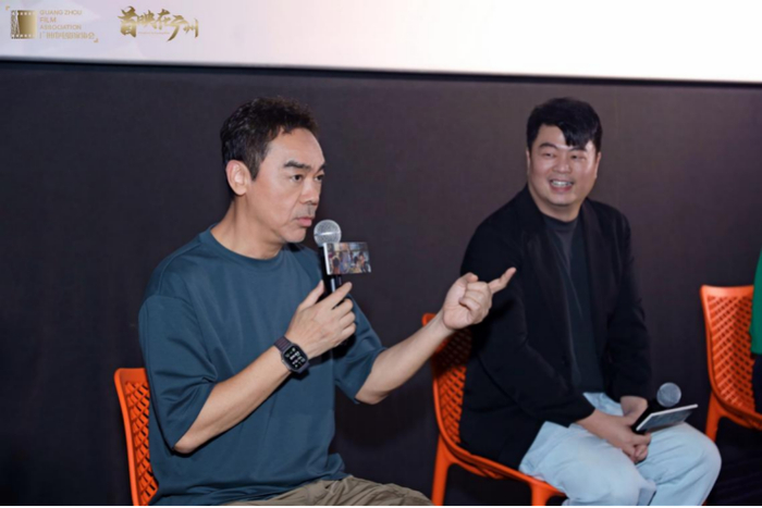 导演翁子光和主演刘青云