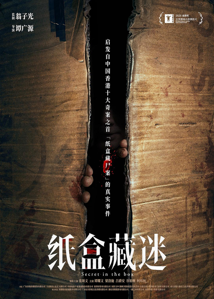 《纸盒藏谜》海报