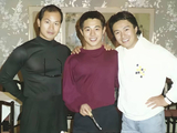 古早，周星驰、狄威为李连杰庆生，罕见同框合影