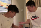 王献钧门牙遗落黄龙体育中心，寻回其一已戴临时牙冠