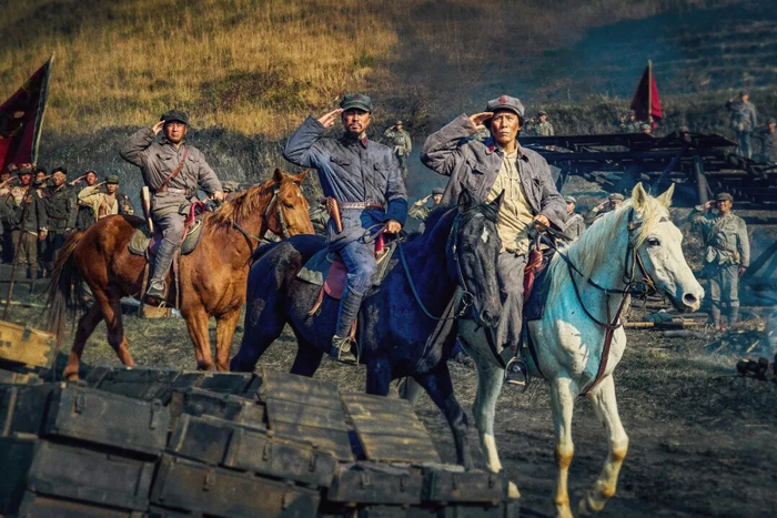 ▲《四渡》全片有32个取景地、107个场景，全部在贵州完成。