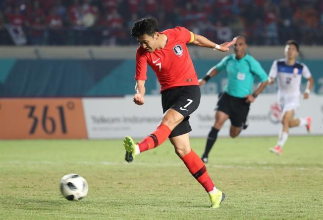 2019亚洲杯: 孙兴慜vs吉尔吉斯斯坦