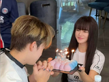 冉莹颖给邹明轩过15岁生日