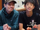 13岁Jasper生日照曝光，陈小春基因太绝了