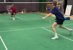 安东森vs 桃田贤斗 🏸热身训练中