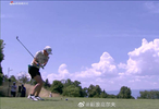 女子大满贯-依云锦标赛第三轮 岩井明爱（Aki Iwai）铁杆挥杆慢放欣赏