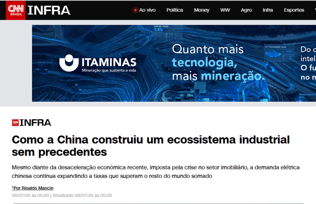 美国有线电视新闻网巴西分社文章截图